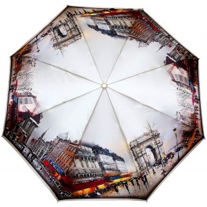 Зонт Три слона с Парижем, автомат, арт.3845-24